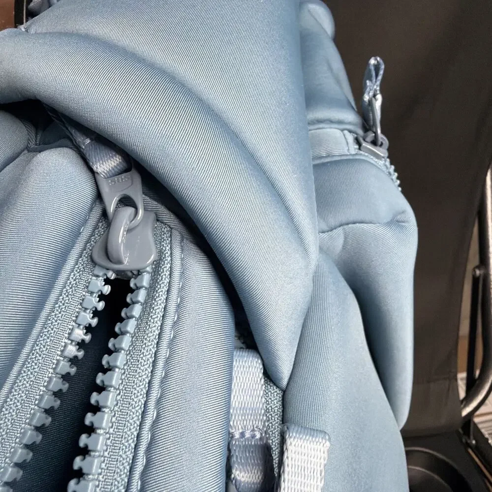 Faux Neoprene Backpack - All in Motion - Dusty Navy
